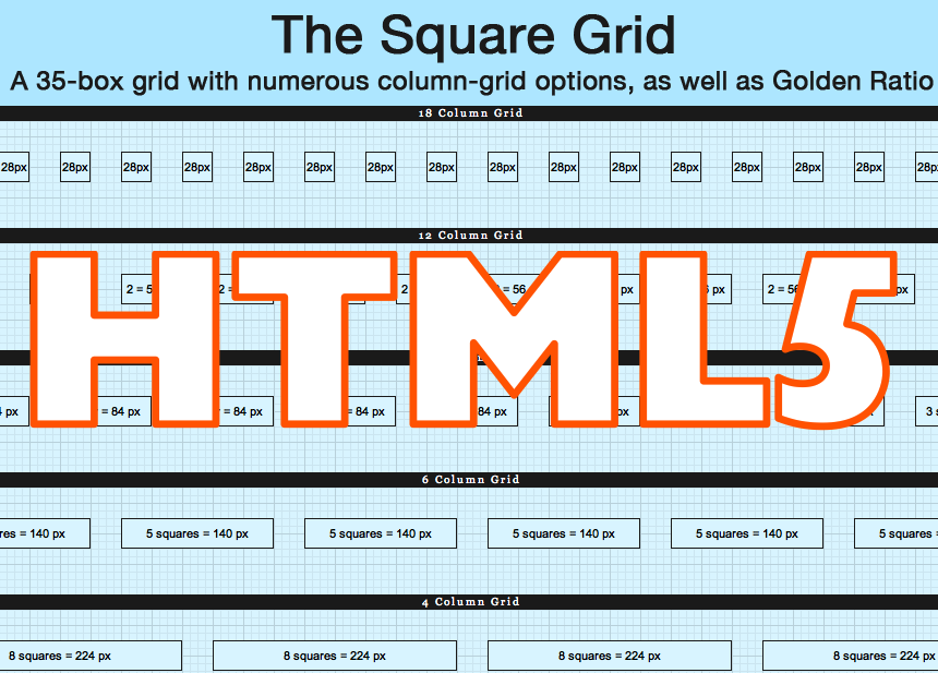 Square Grid theme