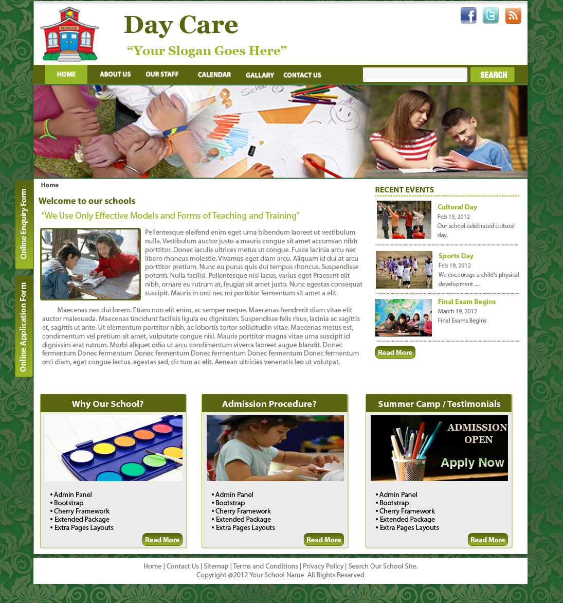 Daycare Template