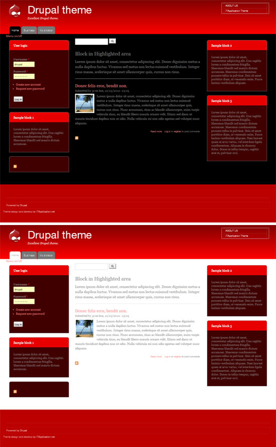 Red Theme