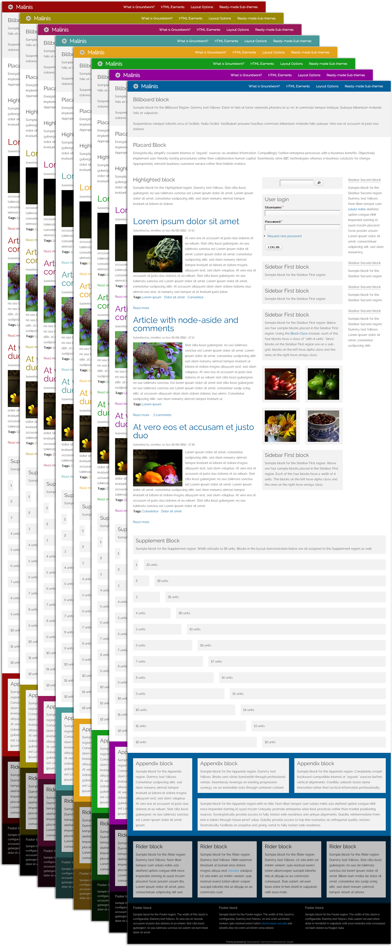 Malinis (Responsive Theme)