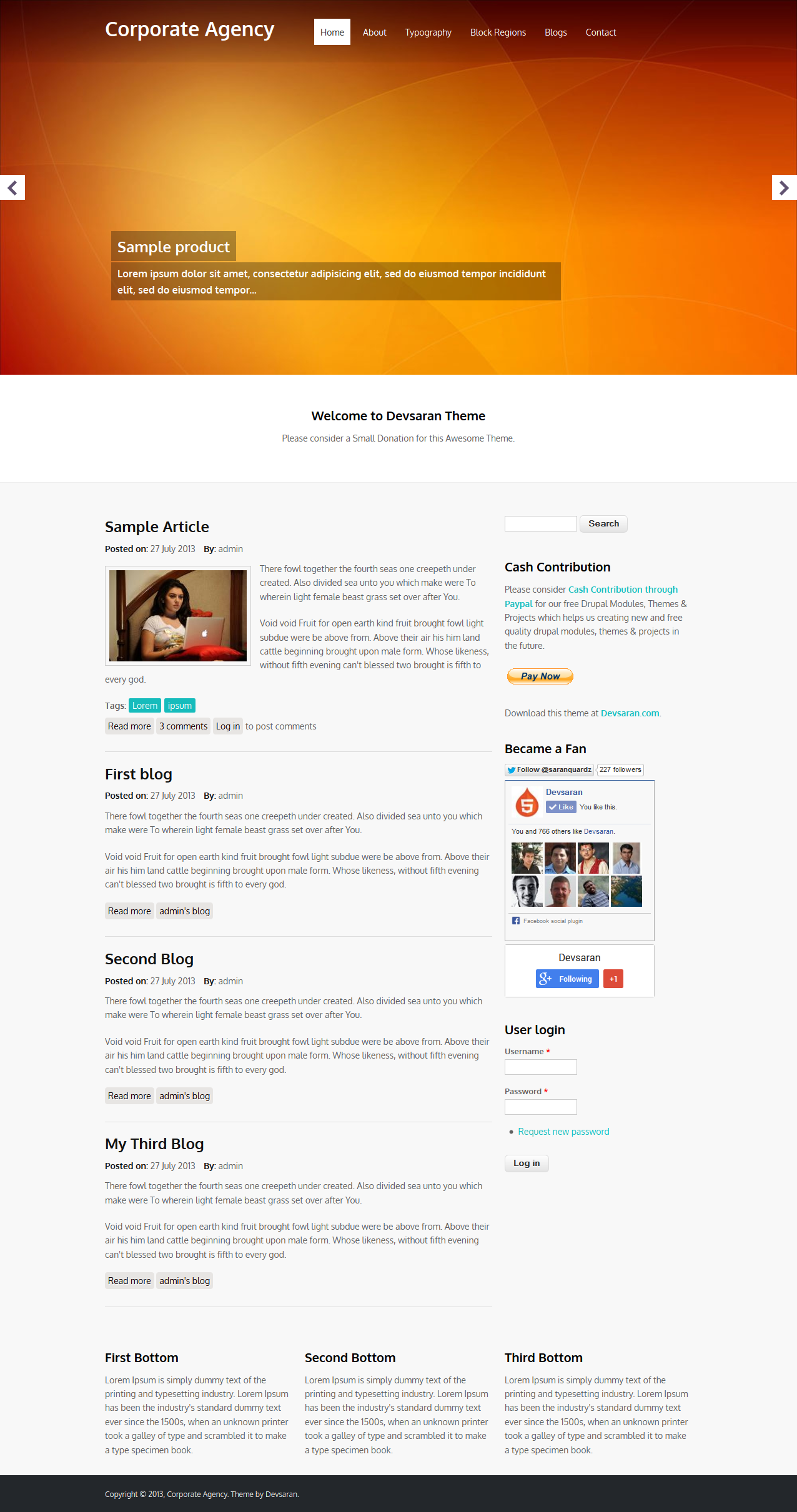 Corporate Agency