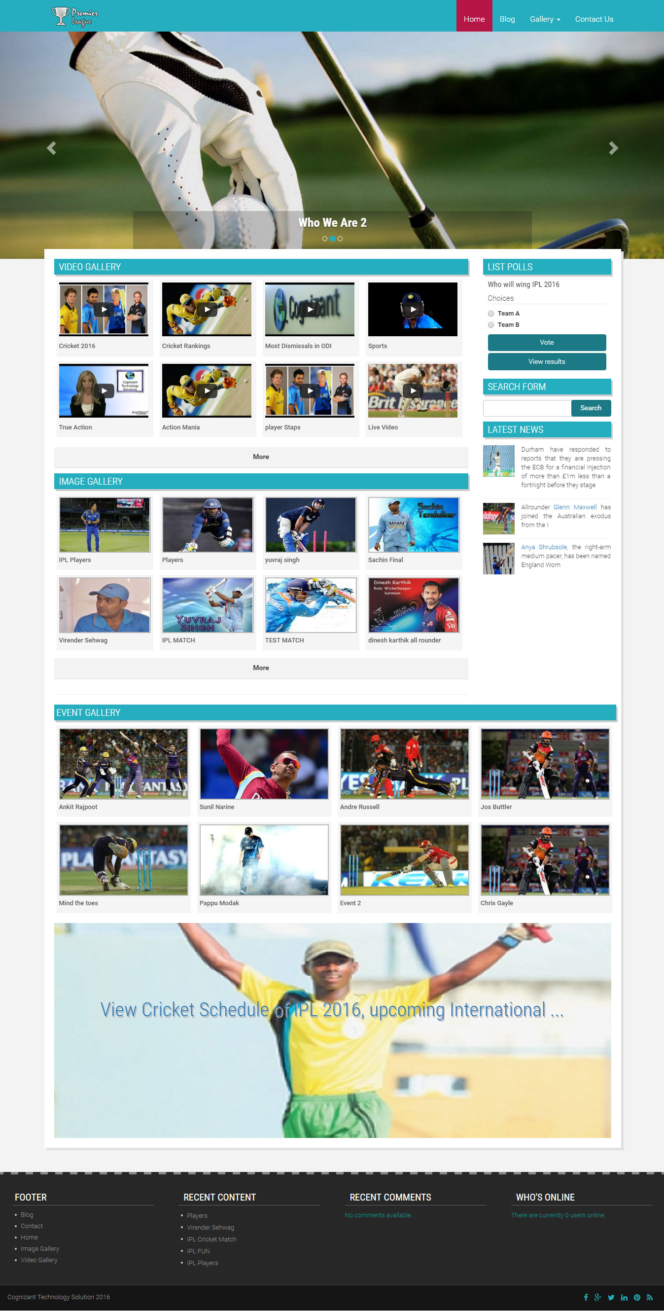 Drupal 8 Premier League Theme