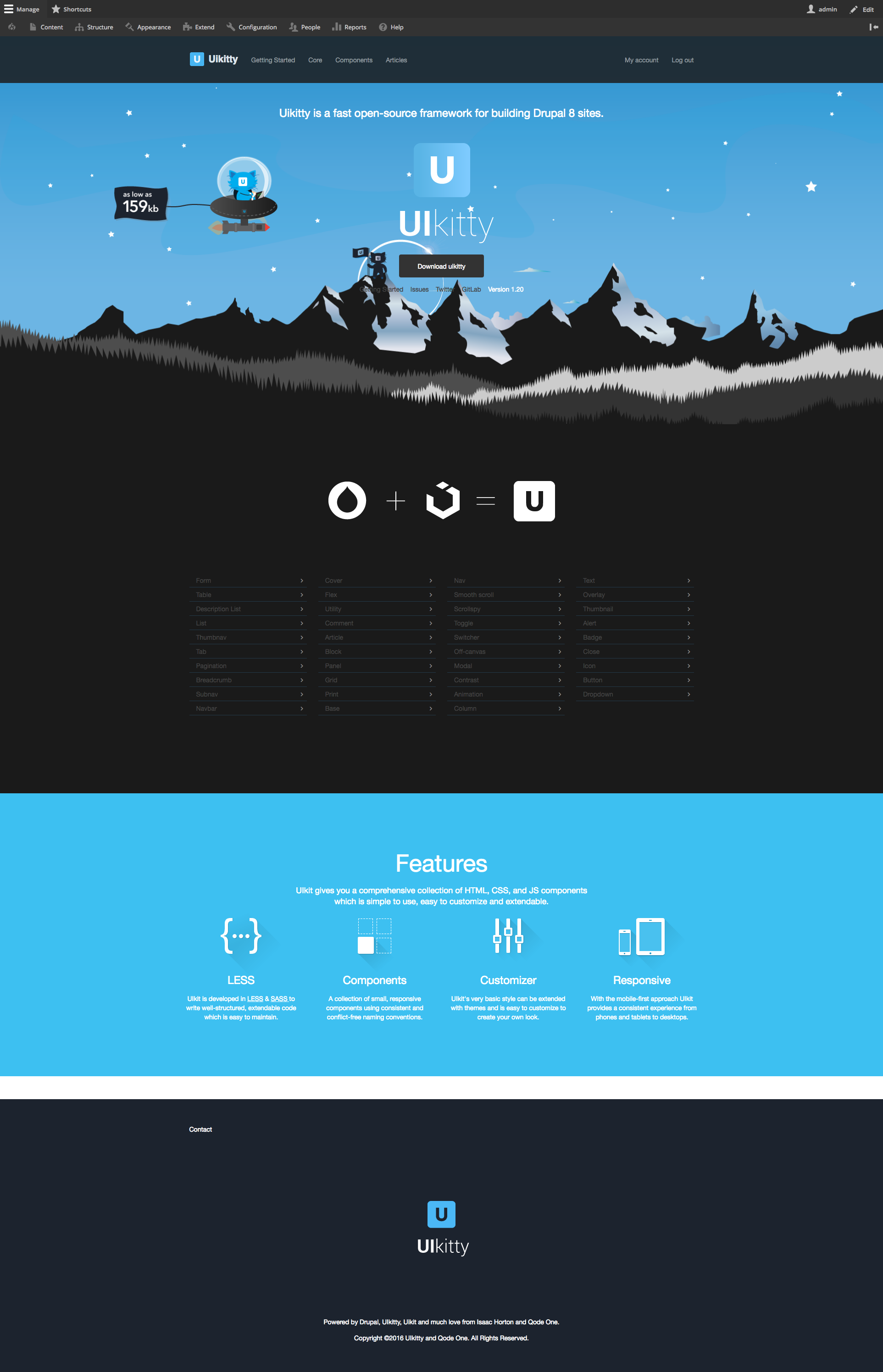Release Branch - a software focused sub theme for uikitty
