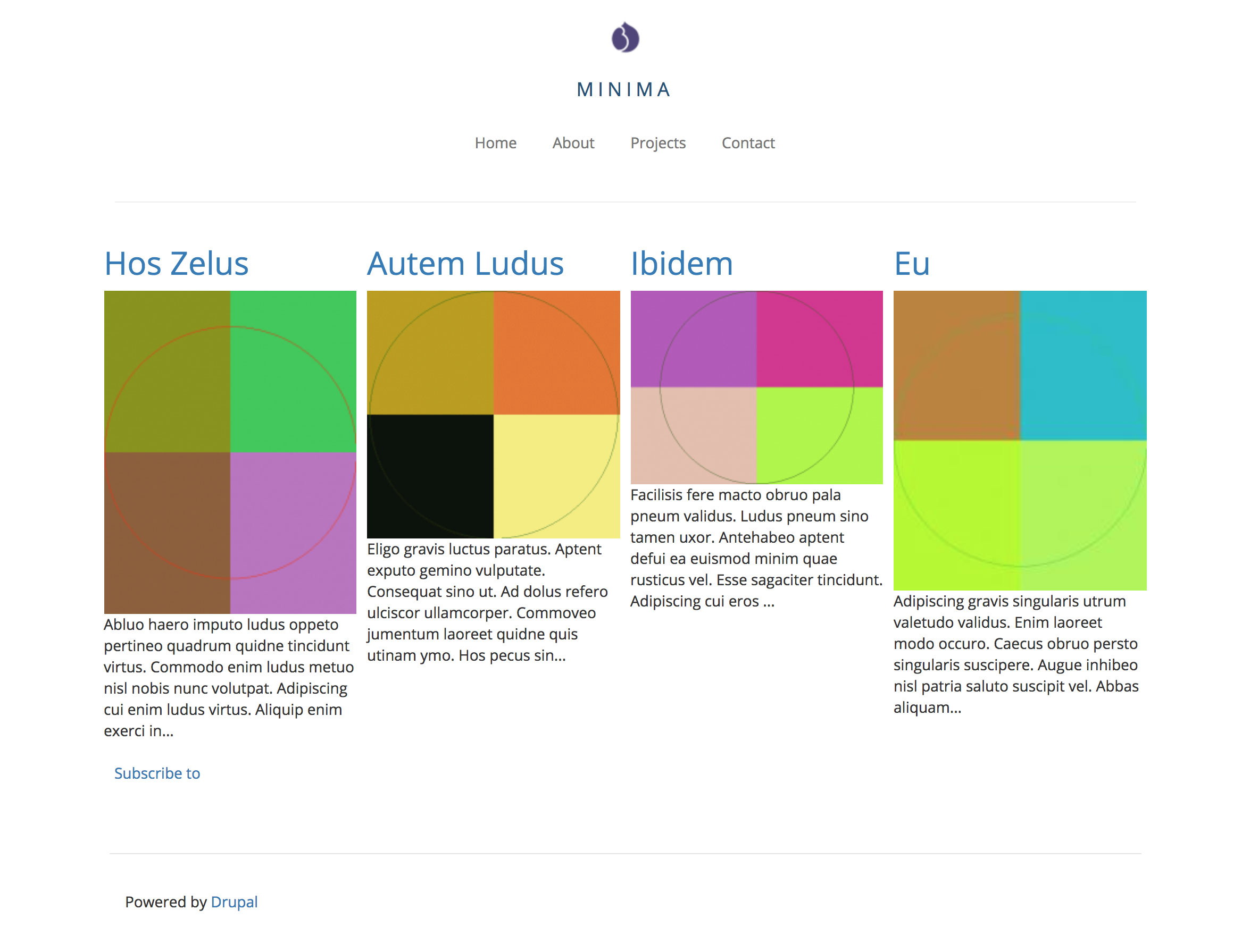 Minima Theme