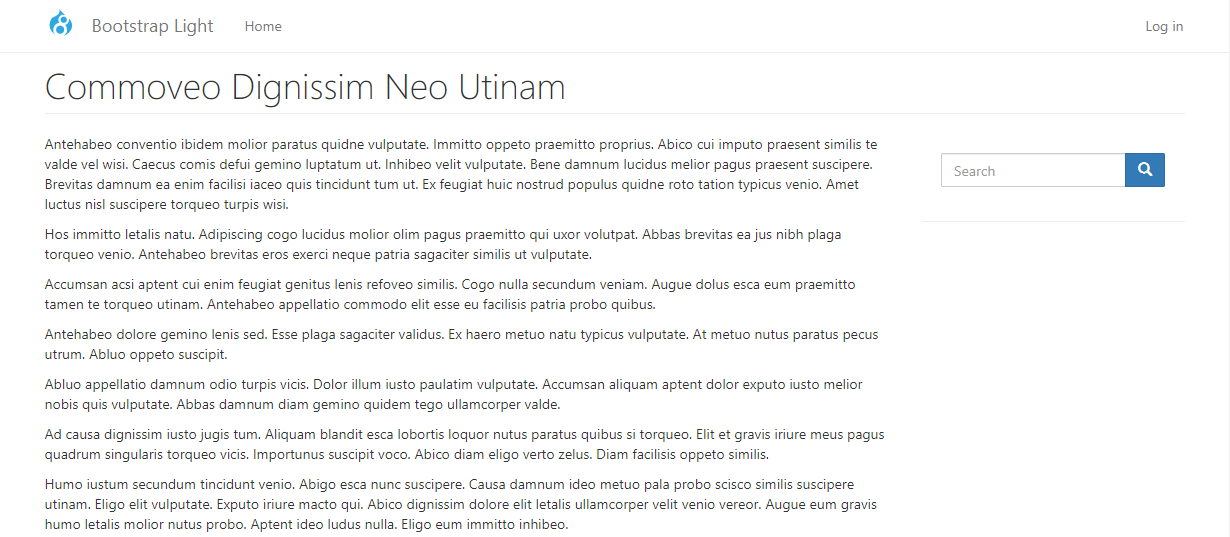 Bootstrap Light