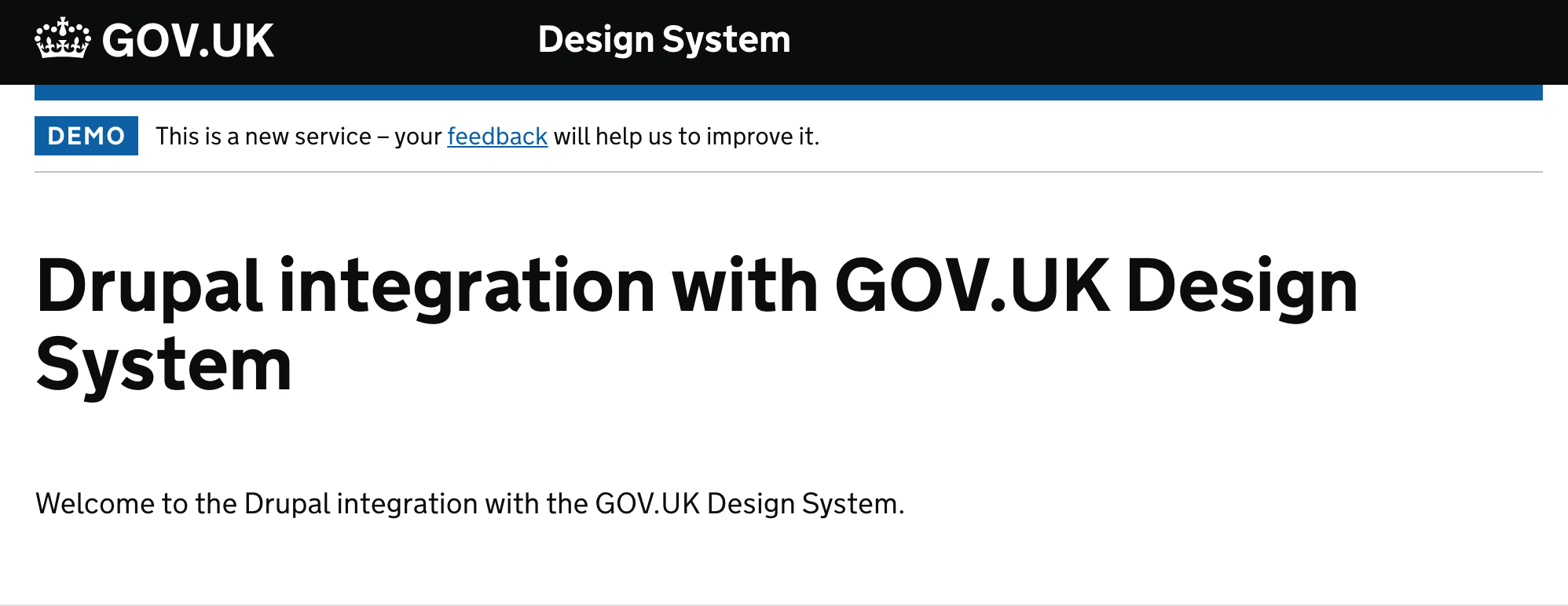 GOV.UK Design System
