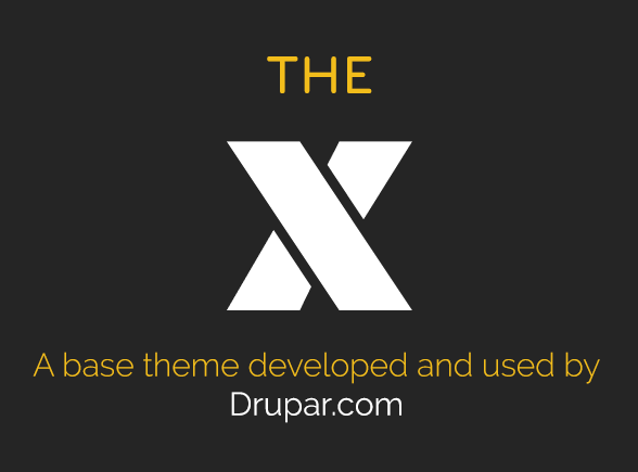The X - Drupal 8 and 9 Base Theme