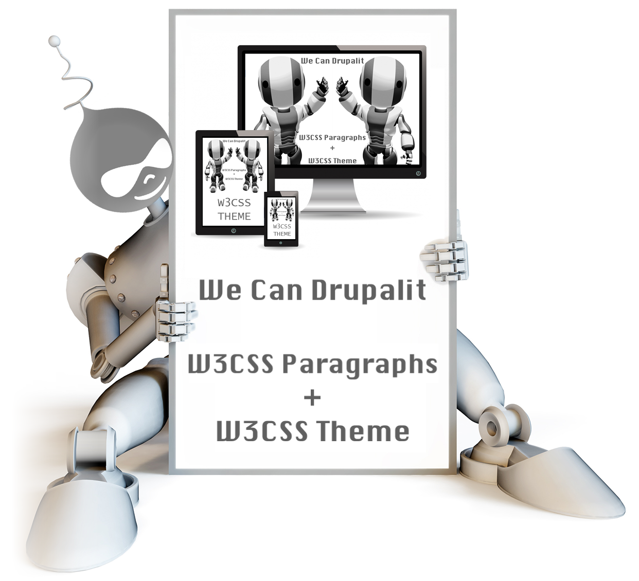 W3CSS Theme (Drupal 8, 9, 10) ⚡️